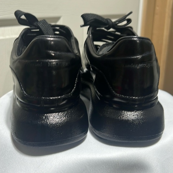 Alexander McQueen Larry Sneakers “Custom” Stealth Black Men’s Sz. 11 (44) - Picture 7 of 14